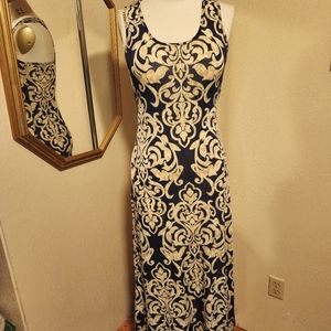 Long Patterned Maxi Dress